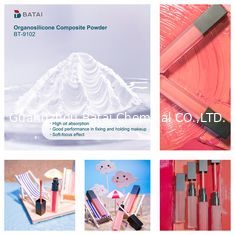 Vinyl Dimethicone/Methicone Silsesquioxane Crosspolymer BT-9102 Organosilikon Kompozit Tozu Katı Beyaz Toz 8.0 ~ 12.0μm Kozmetik için