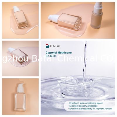 Şeffaf Sıvı Caprylyl Methicone INCI Adı Temel ve Güneş Koruyucu