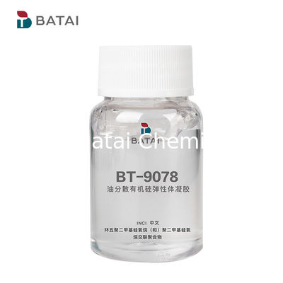 BT-9078 Kişisel Bakım ve Günlük Kimyasallar için Cyclic Siloxane Tipi Katkıları CAS 541-02-6 Formüllerinde Çok Uygulanabilir