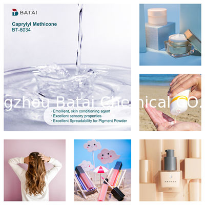 Fondöten için İyi Yayılabilirlik Özelliğine Sahip Çözücü Silikon INCI Kaprilil Metikon Oktiltrimetikon