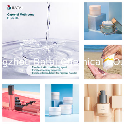 Fondöten için İyi Yayılabilirlik Özelliğine Sahip Çözücü Silikon INCI Kaprilil Metikon Oktiltrimetikon