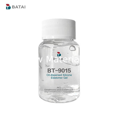 Non-Volatile Silicone Elastomer Gel with Luminous Finish and Silky Soft Touch for Anti-Dullness Foundation