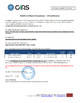 Çin Guangzhou Batai New Material Technology Co., Ltd. Sertifikalar